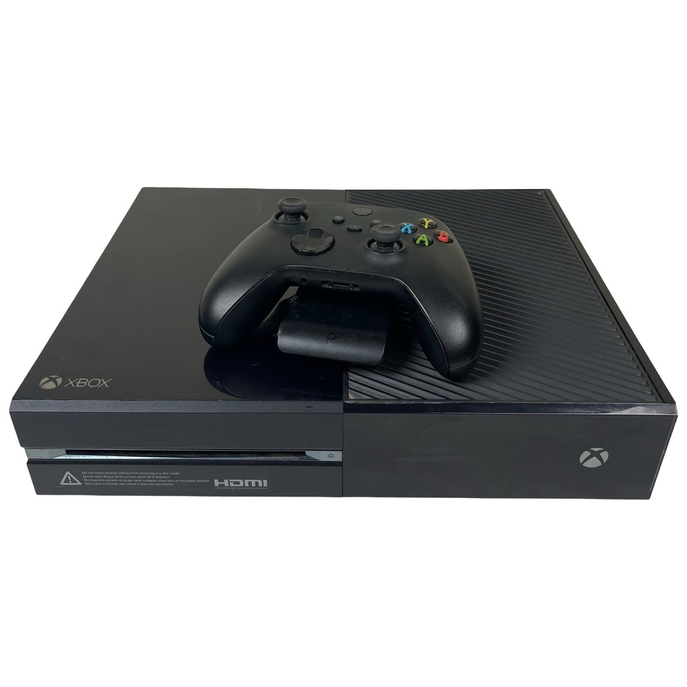 Microsoft Xbox One Console Model 1540 Black Bundle OEM Controller Tested Works